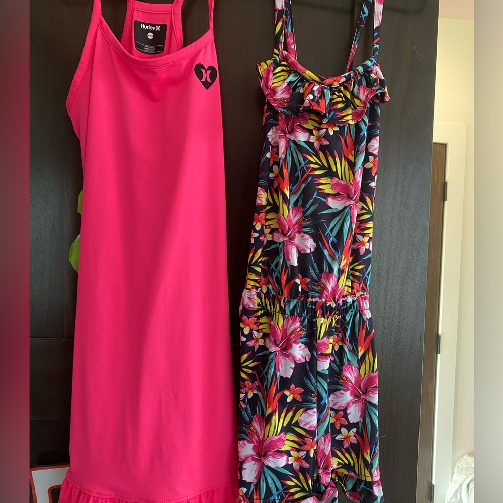 Hurley dress and romper 10/12